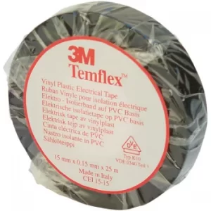 Image of 3M XE003411438 Temflex 1500 PVC Electrical Insulating Tape Black...