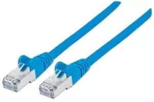 Image of Intellinet Network Patch Cable, Cat6, 10m, Blue, Copper, S/FTP,...