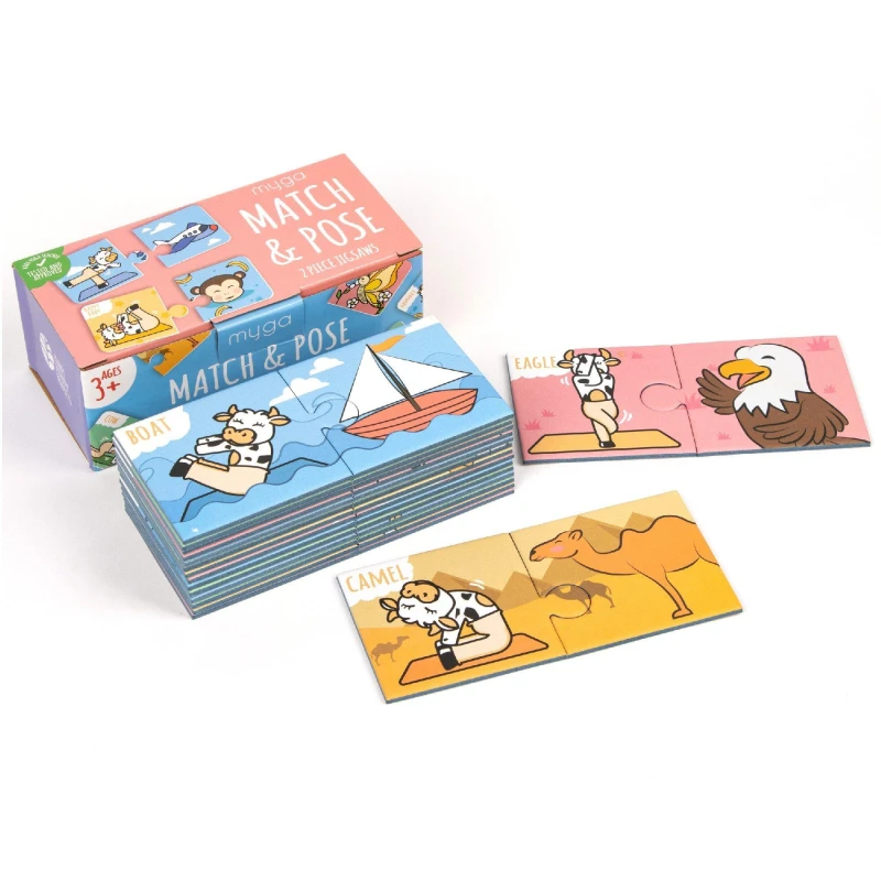 Image of Myga Kids Match & Pose Jigsaws Multi unisex