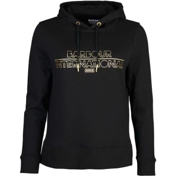Image of Barbour International Athena Hoodie - Black