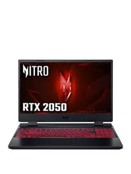 Image of Acer Nitro 5 AN515-58 Intel Core i5 i5-12450H Laptop 39.6cm (15.6") Full HD 8GB 512GB SSD NVIDIA GeForce RTX 2050 Black NH.QMZEK.007