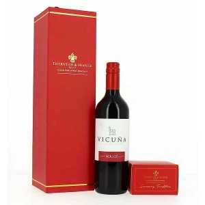 Image of Thornton And France - Vicuna Merlot With 200g Choc Truffles