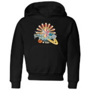 Image of Captain Marvel Star Power Kids Hoodie - Black - 3-4 Years