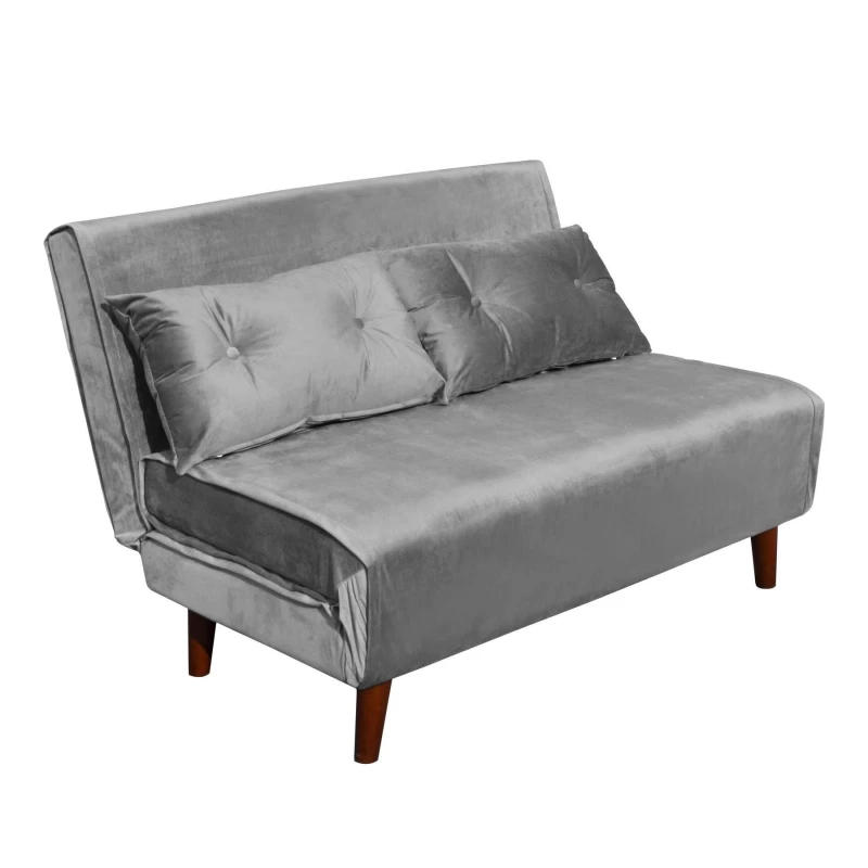 Image of KOSY KOALA KOSY KOALA Double Sofa Bed Sleeper Foldable Portable Pillow Lounge Couch Grey Sofa BedLiving Room Furniture Grey One Size Unisex 5060711589