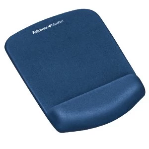 Image of Fellowes Plushtouch Mousepad Wrist Support Blue 9287302