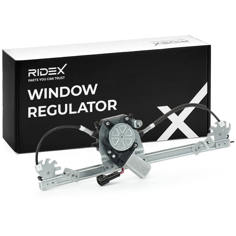 Image of RIDEX 1561W0178 Window regulator Right Front, Operating Mode: Electric, with electric motor Window Winder (1561)
