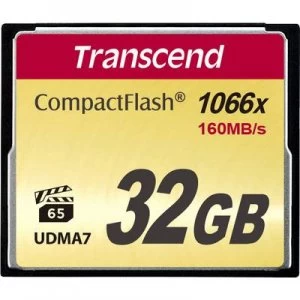 Image of Transcend Ultimate 1066x CompactFlash card 32 GB