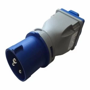 Image of ESR 16A 2P+E Plug to 13A UK 3 Pin Socket Converter Adapter