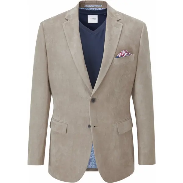 Image of Skopes Mens Big Size Micro Fibre Single Breasted Sports Jacket With Si