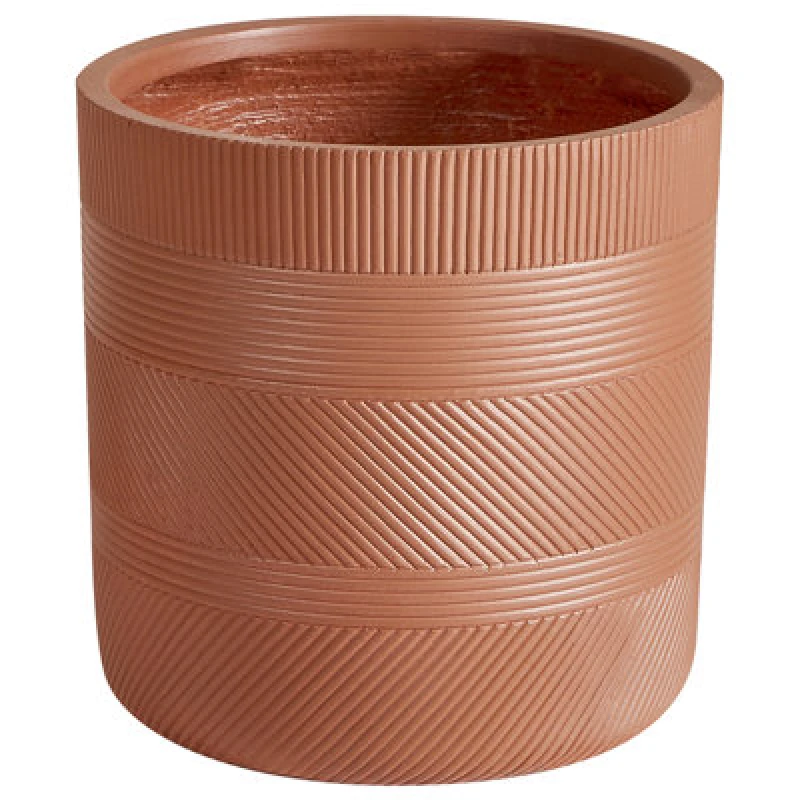 Image of Beliani Plant Pot Voula 31cm Brown