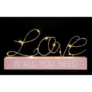 Image of LED String Words Love