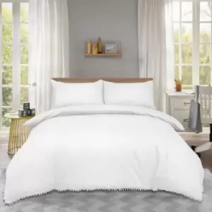 Image of Sandringham Duvet Set - White - Single - TJ Hughes