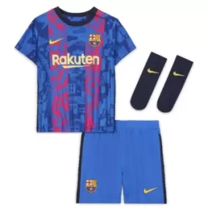 Image of Nike Barcelona Third Baby Kit 2021 2022 - Blue