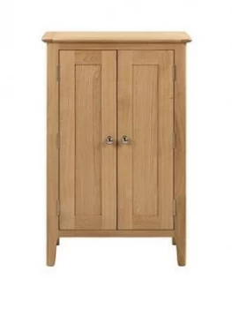 Image of Julian Bowen Cotswold Ready Assembled 2 Door Shoe Cupboard