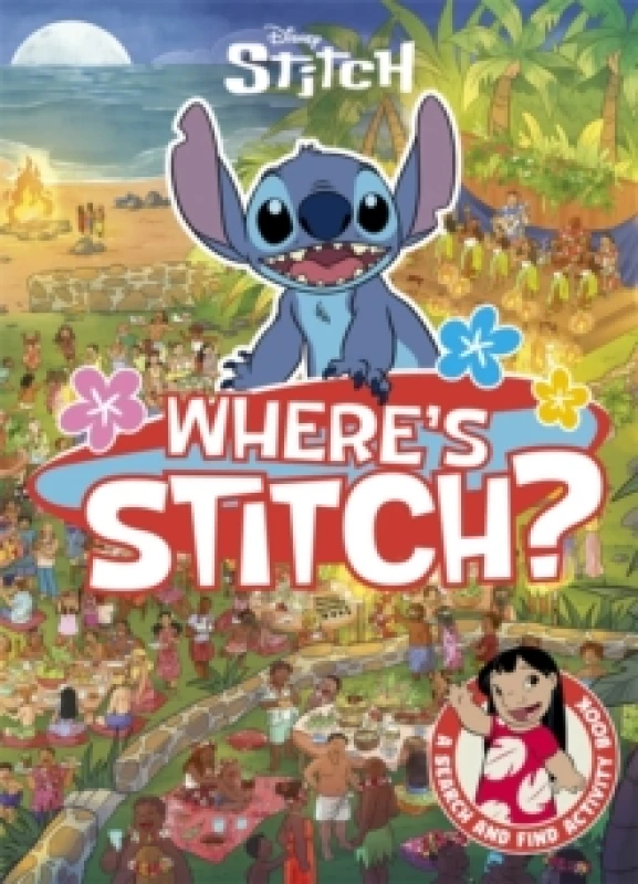 Image of Where's Stitch? A Disney search-and-find activity book Paperback / softback