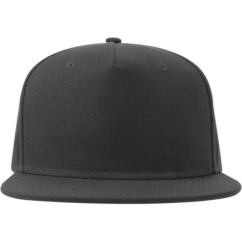 Image of Atlantis Atlantis Men 5 Panel Snapback Baseball Cap in Dark Grey Dark Grey One Size Male 5063527240958