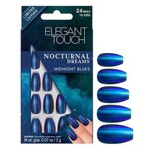 Image of Elegant Touch Nails - Nocturnal Colleciton - Midnight Blues
