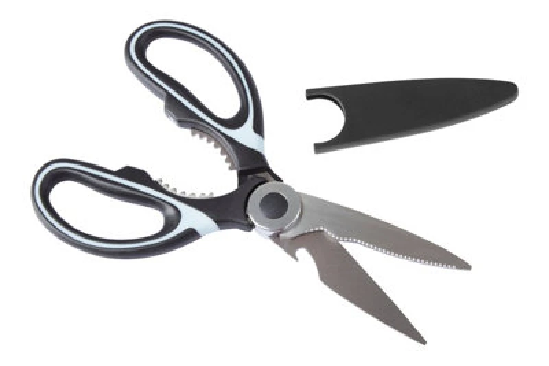 Image of Interiors by Premier Multipurpose Scissors, Eronomic Sharp Blades Scissors, Comfortable Stainless Steel Scissors Blue