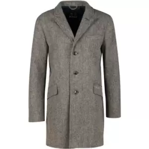 Image of Barbour Hendon Crombie Wool Jacket - Black