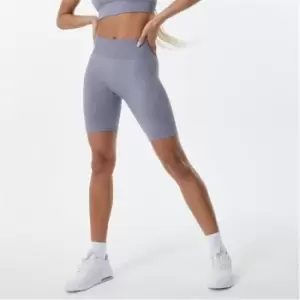 Image of USA Pro Seamless Longline Cycling Shorts - Grey