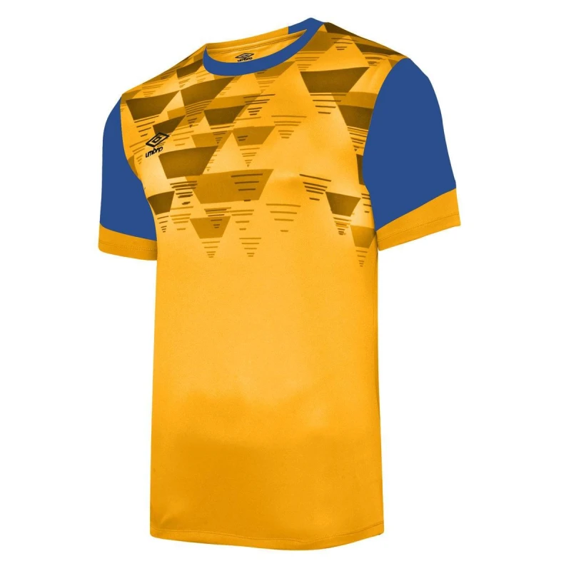 Image of Umbro Umbro Men Vier Jersey in Yellow Size: Small Yellow S Male 5063107673800