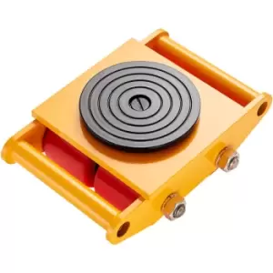 Image of Machinery Skate Dolly Machinery Mover 13200lbs/6T Carbon Steel 4 pu Wheels - Vevor