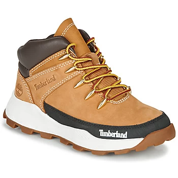 Image of Timberland BROOKLYN EURO SPRINT boys's Childrens Shoes (High-top Trainers) in Yellow