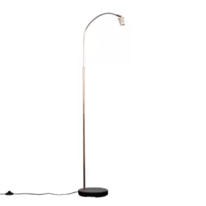 Image of Curva Copper Floor Lamp Base