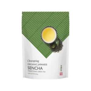 Image of Clearspring Organic Japanese Sencha Loose 90g (Case of 6)