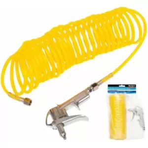 Image of BlueSpot Air Dust Gun with Nylon Recoil Hose (7.6M/25FT) (Female BSP)