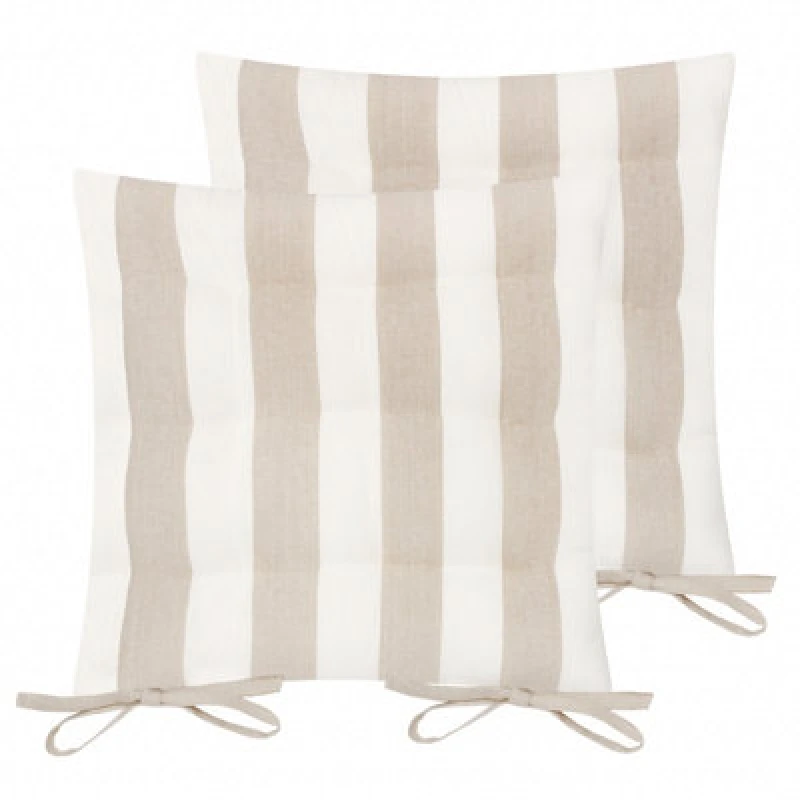 Image of Yard Hayle Striped Cotton Twin Pack Seat Pads