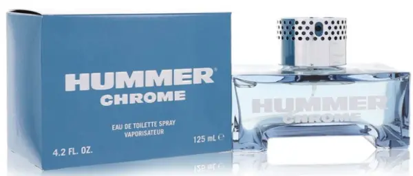 Image of Hummer Chrome Eau de Toilette For Him 125ml
