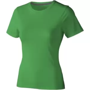 Image of Elevate Womens/Ladies Nanaimo Short Sleeve T-Shirt (XXL) (Fern Green)