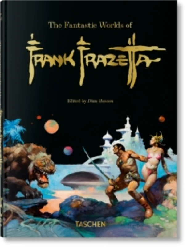 Image of The Fantastic Worlds of Frank Frazetta. 45th Ed. Hardback