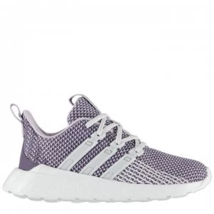Image of adidas Questar Flow Child Girls Trainers - Purple/Grey/Wht