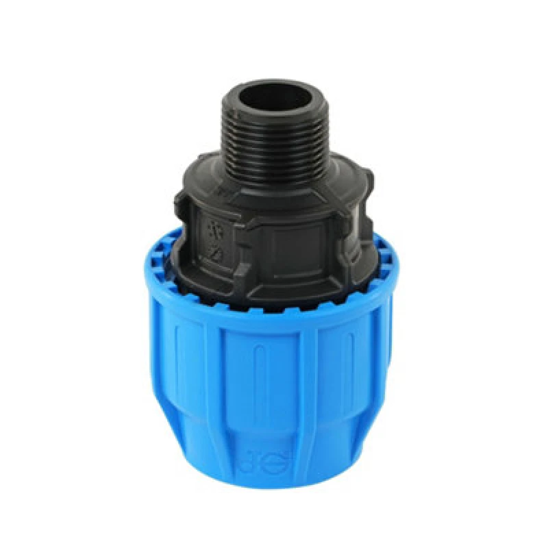 Image of John Guest Mdpe Compression Male Thread Adaptor - 25mm X 3/4"