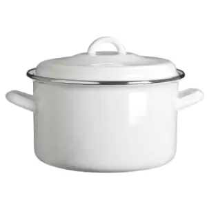Image of Porter Casserole Dish - 4.7L - White Enamel