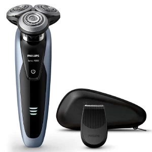 Image of Philips S9211/12 Shaver series 9000 wet & dry electric shaver with precision trimmer