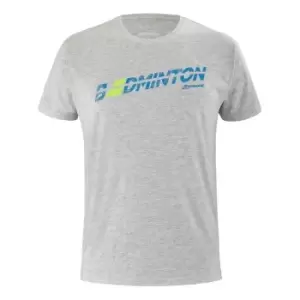 Image of Babolat Exercise Message Tee - Grey