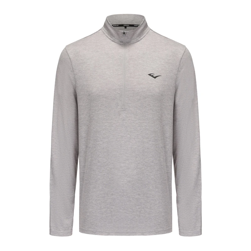 Image of Everlast Flex 1/4 Zip Mens Grey Marl male S