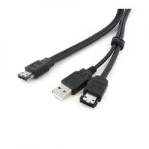 Image of StarTech.com 3ft eSATA and USB A to Power eSATA Cable - M/M