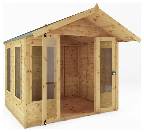 Image of Mercia Garden Products Mercia Sussex Summerhouse - 6 x 8ft