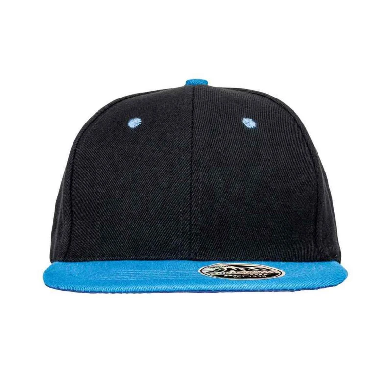 Image of Result Result Men Original Bronx Flat Snapback Cap in Dark Blue Dark Blue One Size Male 5063693917555