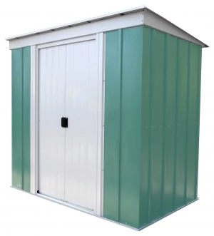 Image of Arrow Pent Metal Garden Shed 6 x 4ft
