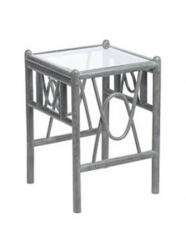 Image of Desser Grey Bali Conservatory Lamp Table