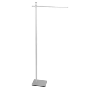 Image of Location Task Floor Lamp Aluminum Brushed Matt, Plastic Matt
