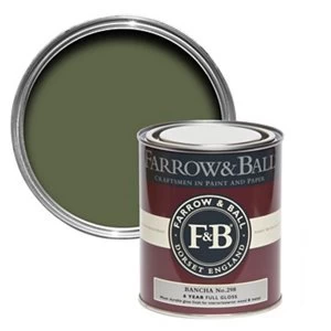 Image of Farrow & Ball Bancha No. 298 Gloss Metal & wood Paint 0.75L