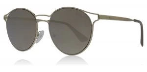 Image of Prada Cinema Sunglasses Gold ZVN1C0 53mm