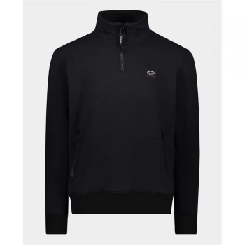 Image of Paul And Shark Sport Zip Fleece - Black 011