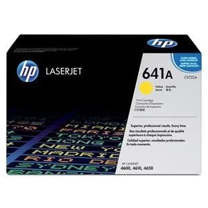 Image of HP 641A Yellow Laser Toner Ink Cartridge
